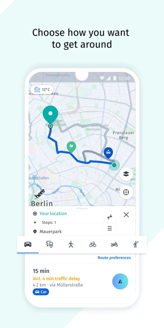 Offline Maps - HERE WeGo