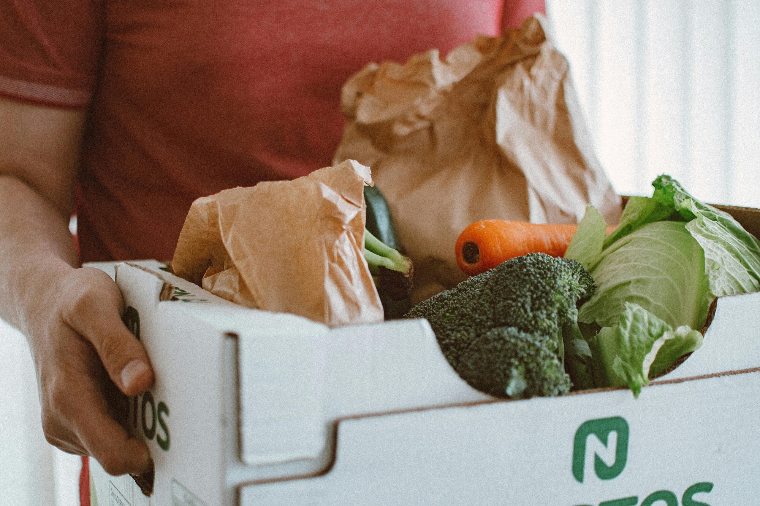 Vegetables In A Box Grocery Delivery