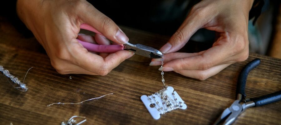 Using Tools while Making Handmade Jewellery