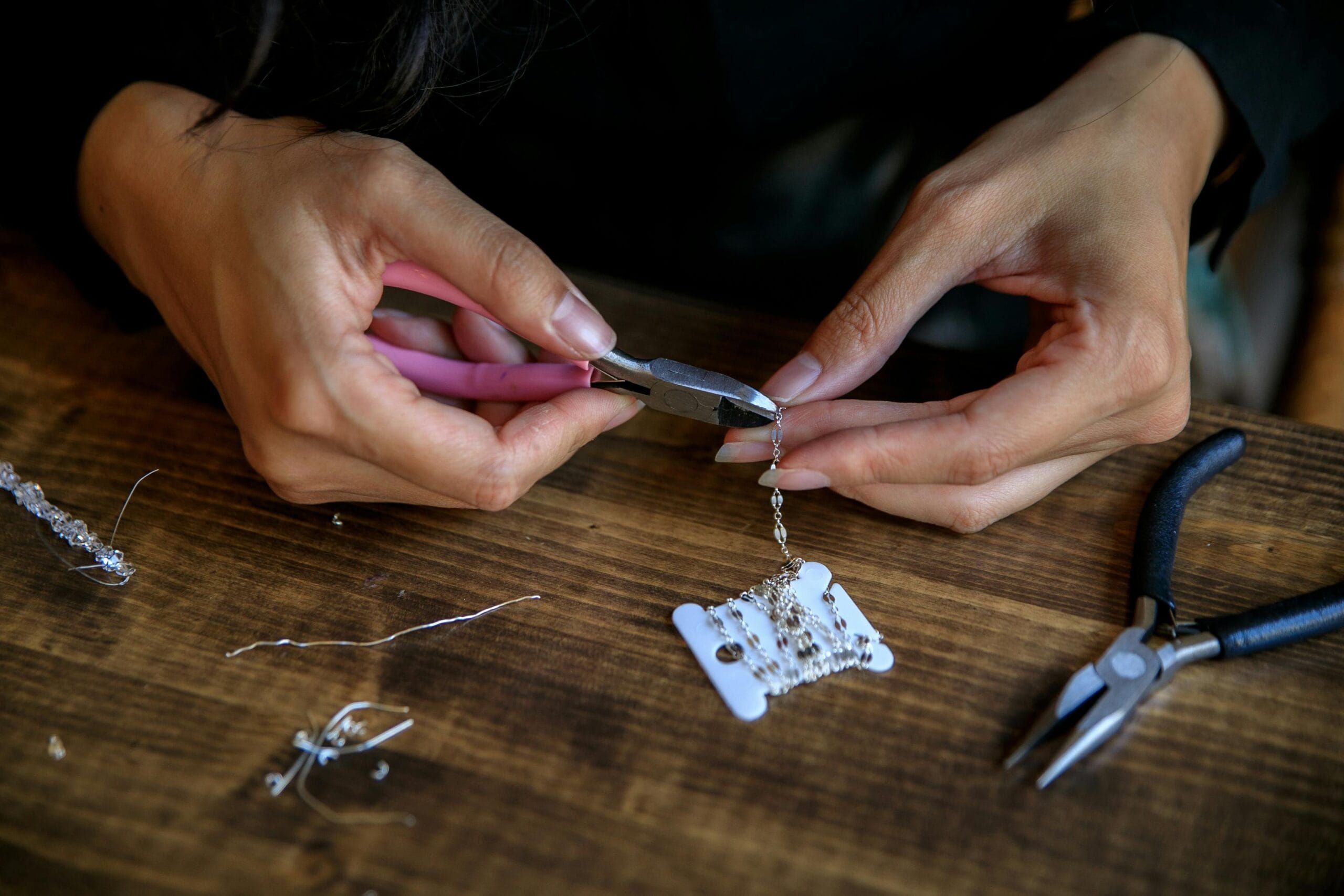 Using Tools while Making Handmade Jewellery